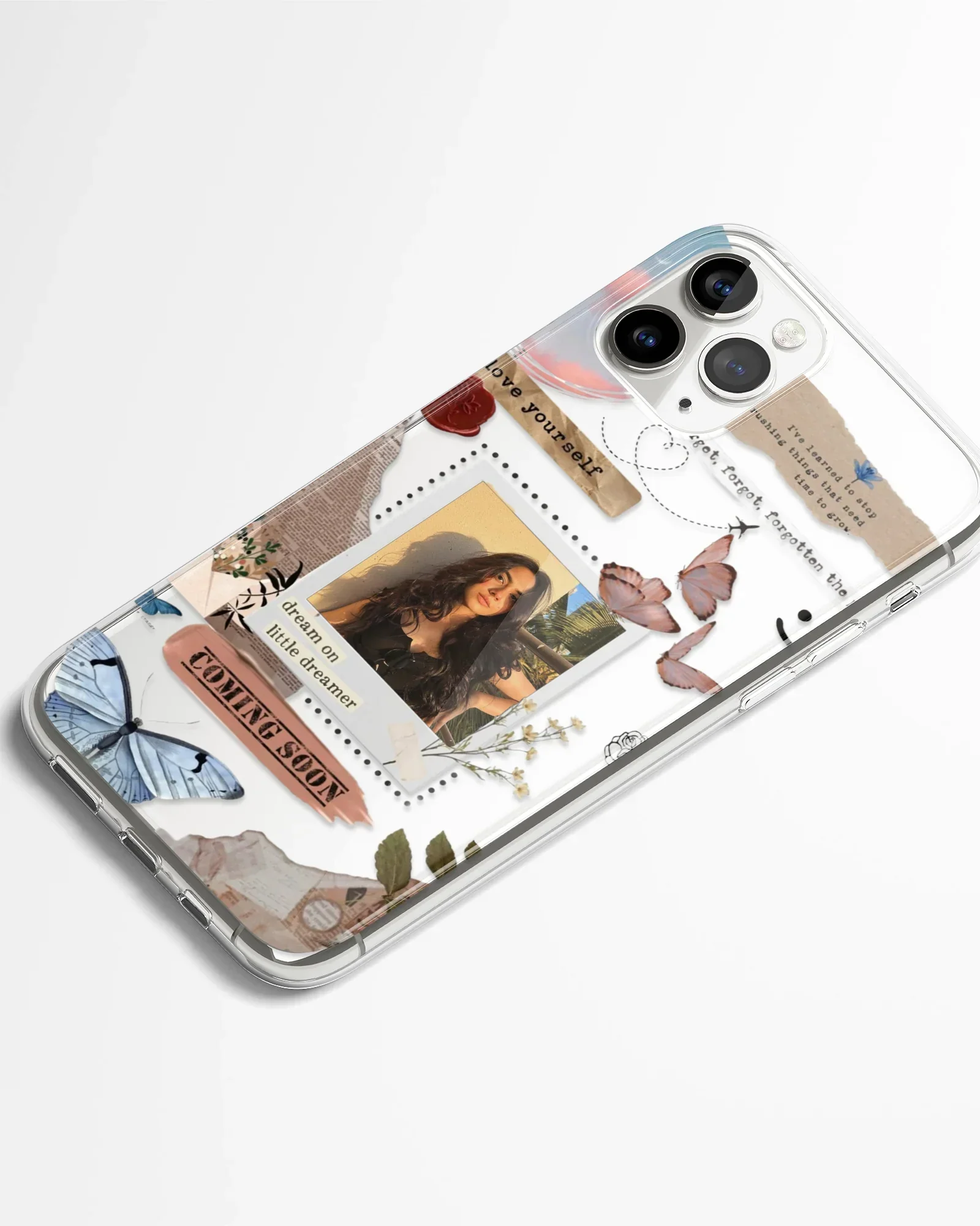 Elegant Memory Frame Transparent Silicone Cover - Image 2