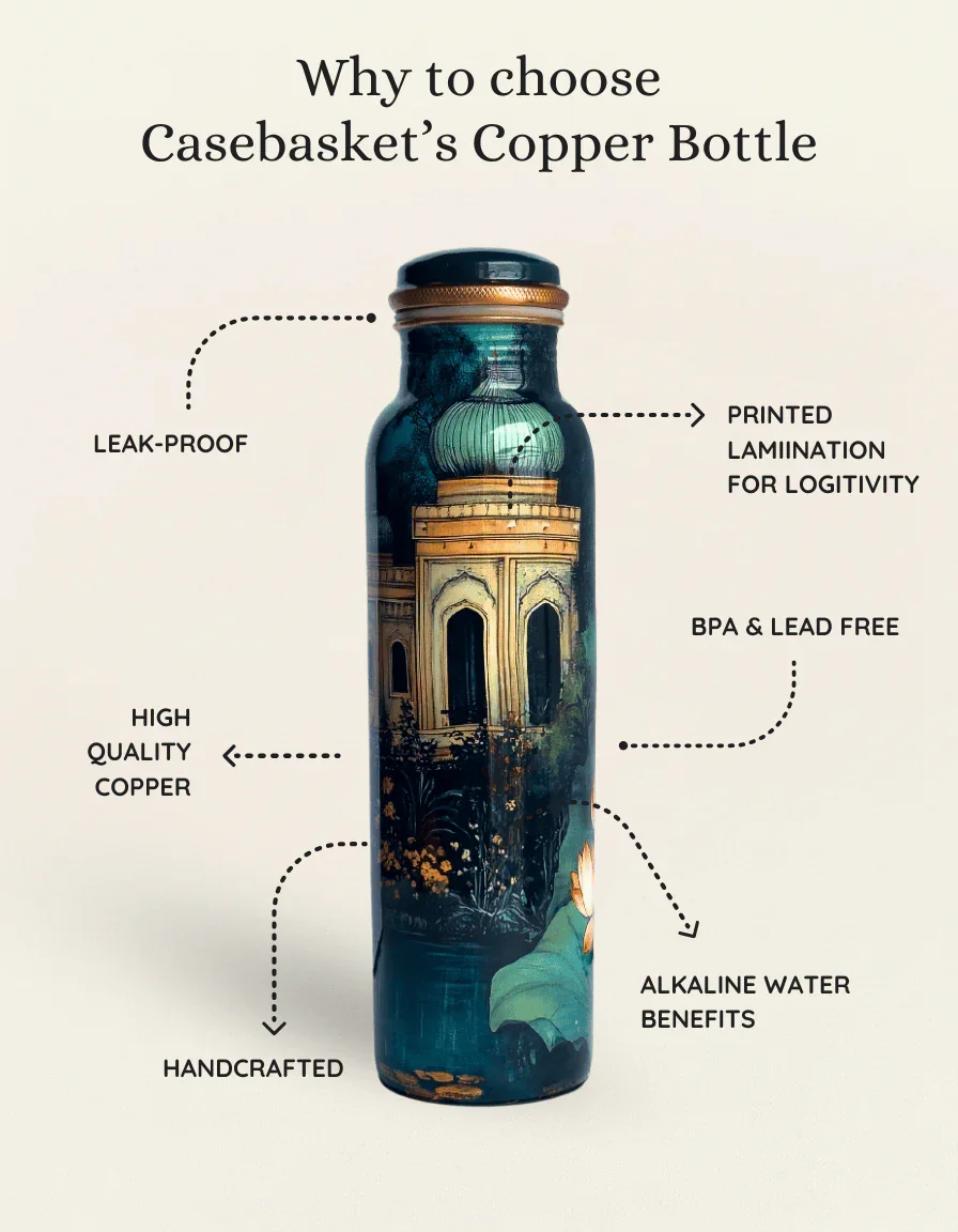 Eternal Heritage Copper Bottle - Image 4