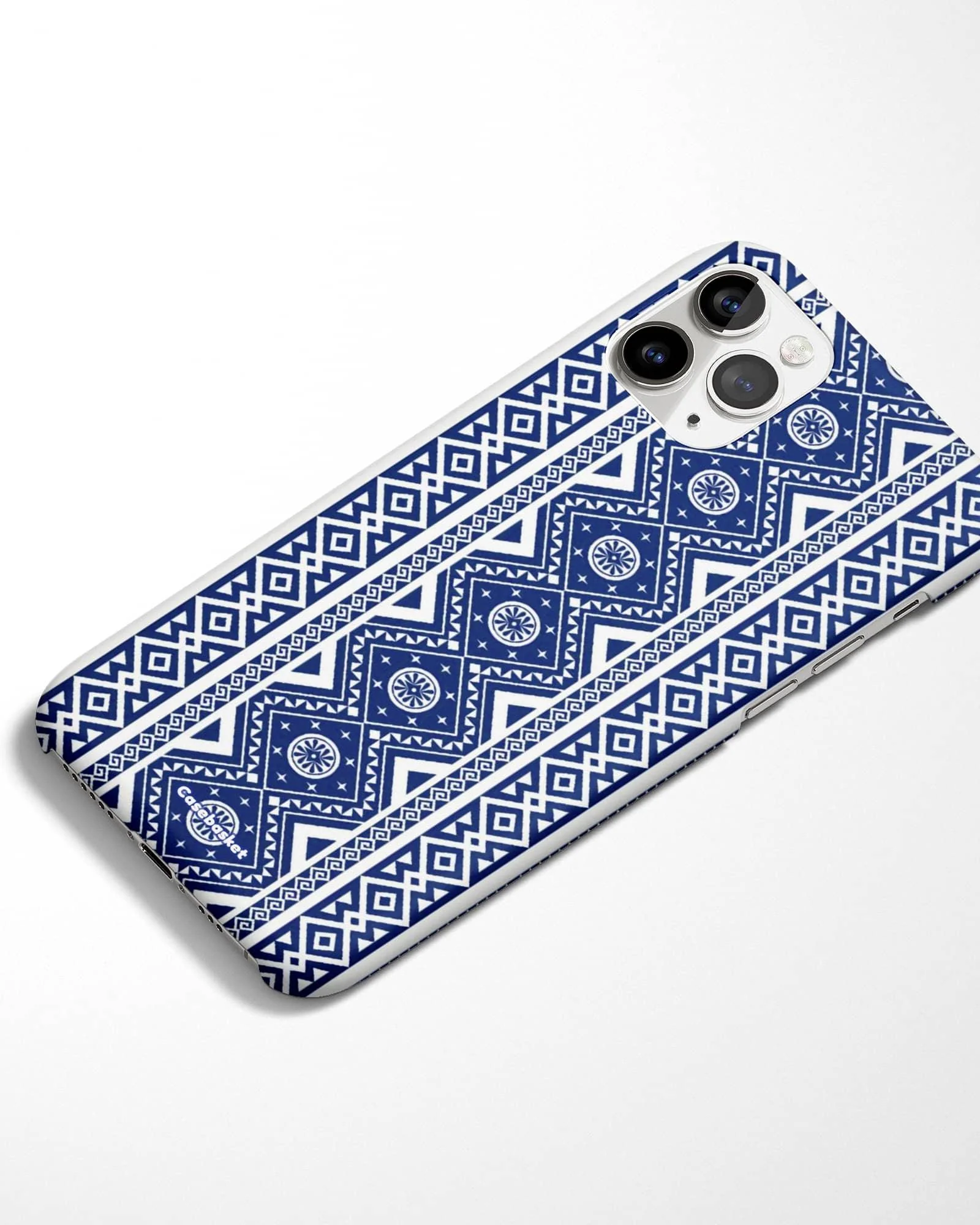 Ethnic Indigo Stripes Phone Cover - Image 4