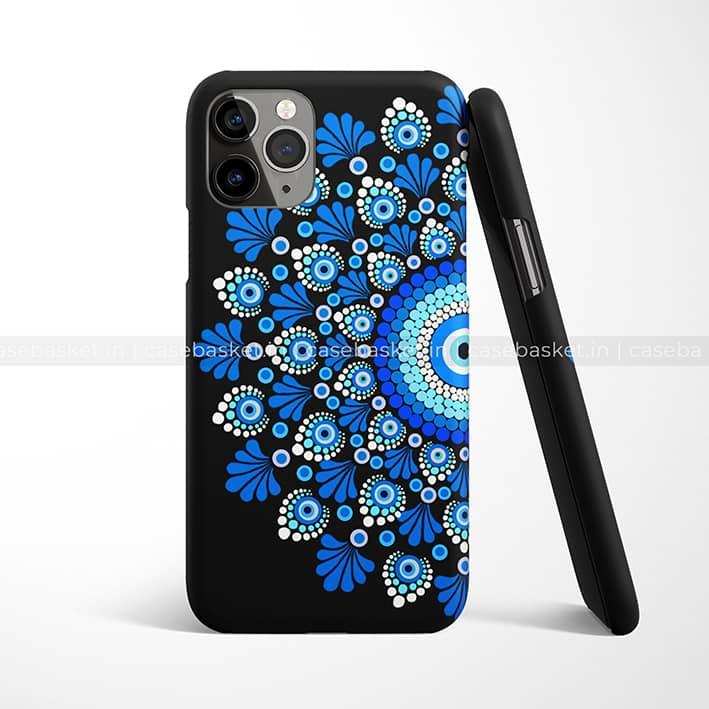 Evil Eye Dot Mandala Phone Cover - Image 2