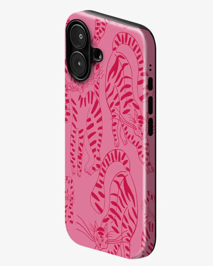 Feline Blush Glossy Armour Shell Phone Cover - Image 2