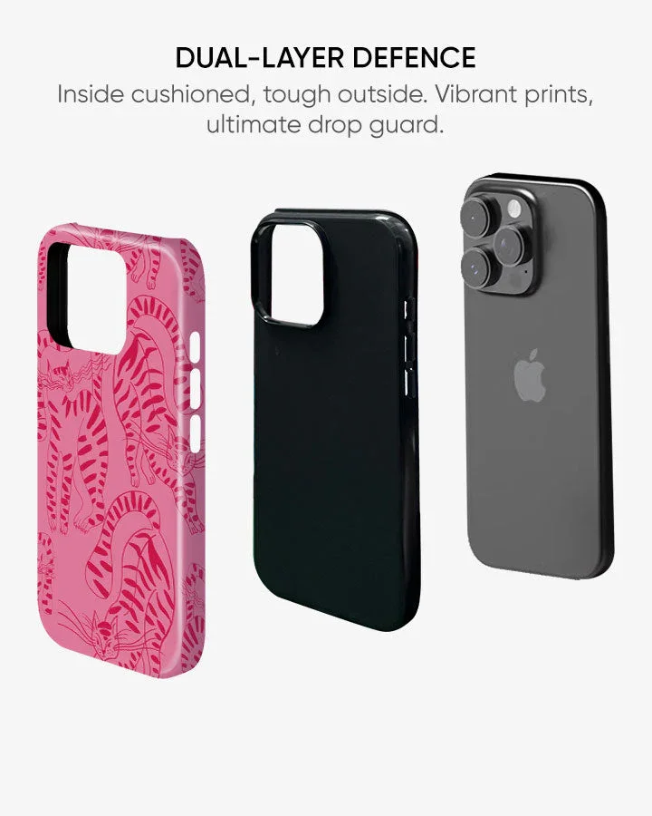 Feline Blush Glossy Armour Shell Phone Cover - Image 4
