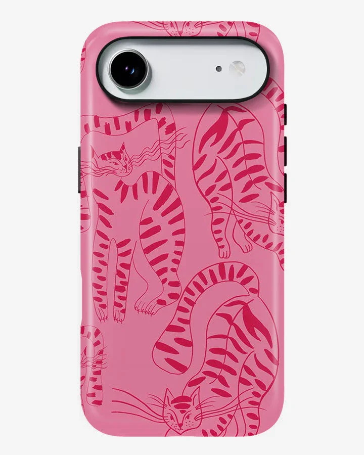 Feline Blush Glossy Armour Shell Phone Cover - Image 7