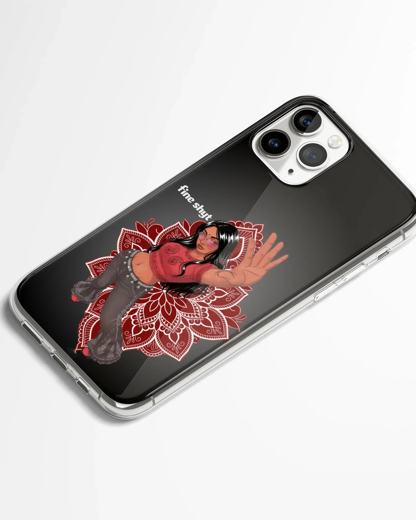 Fine Shyt Energy Mandala Phone Cover - Image 2