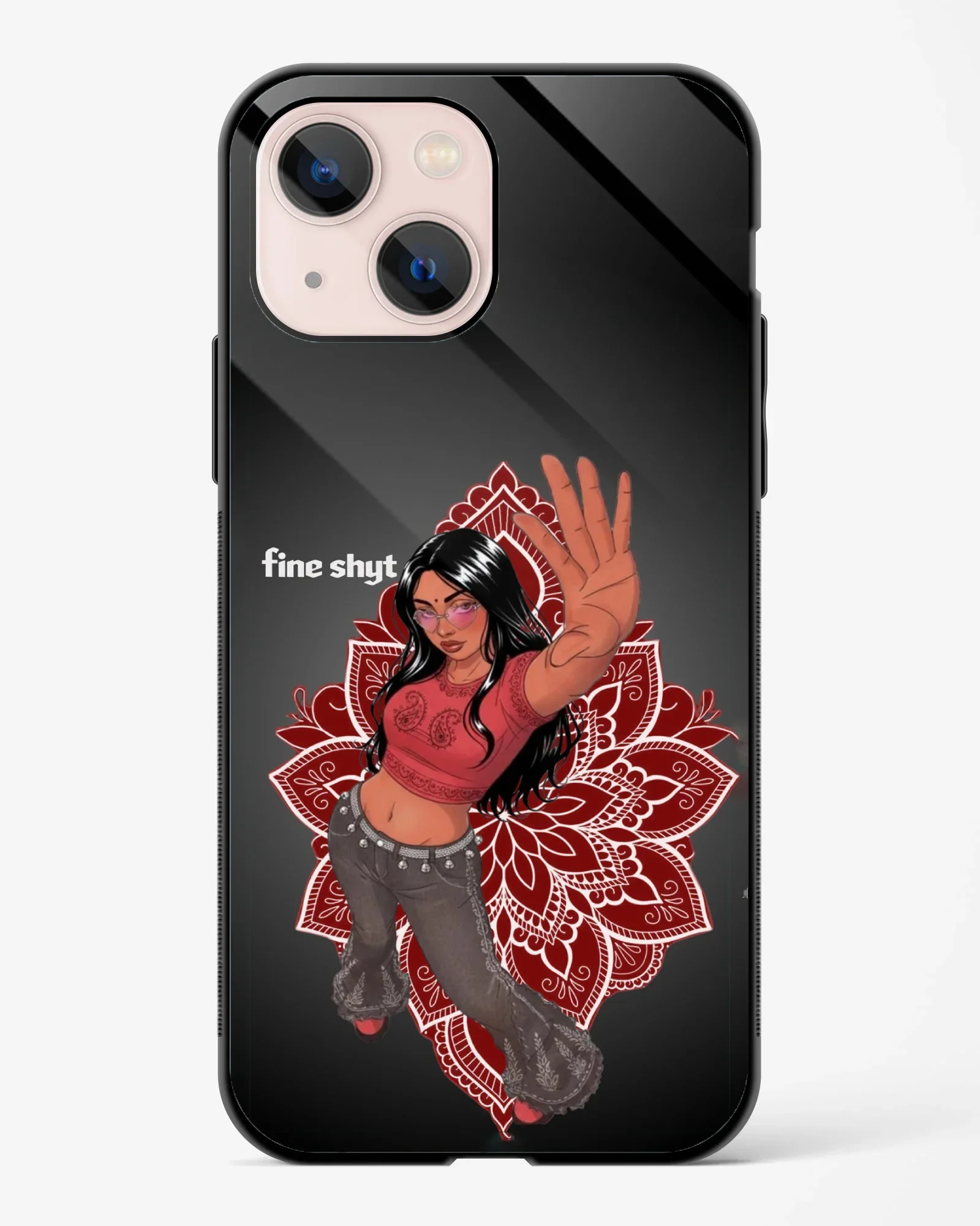 Fine Shyt Energy Mandala Phone Cover - Image 5