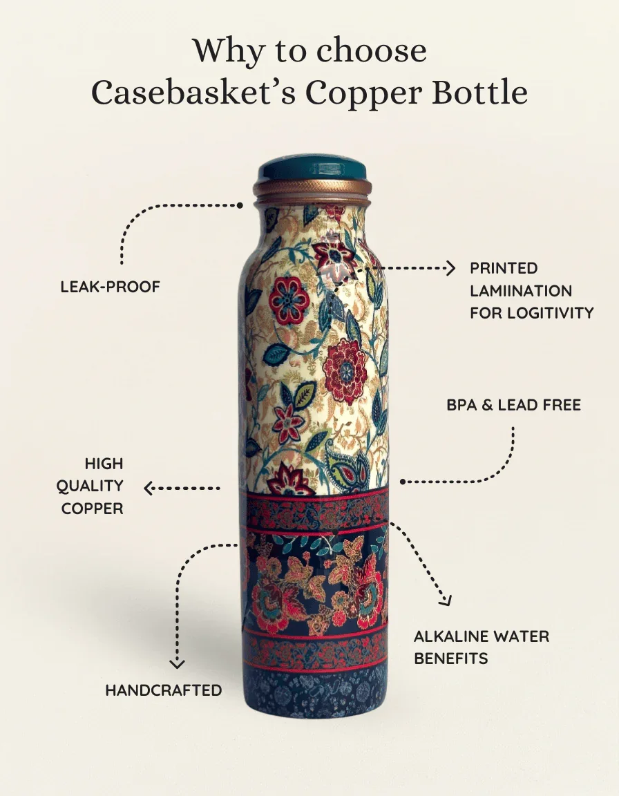 Flora Royale Copper Bottle - Image 4
