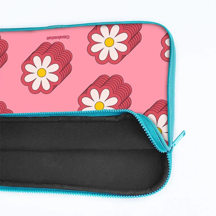 Floral Delight Print Laptop Sleeve - Image 13