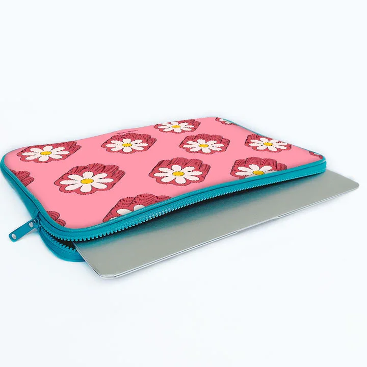 Floral Delight Print Laptop Sleeve - Image 9