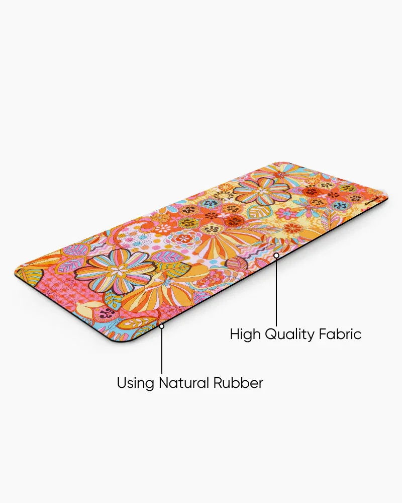 Flower Pop Print Desk Mat - Image 4