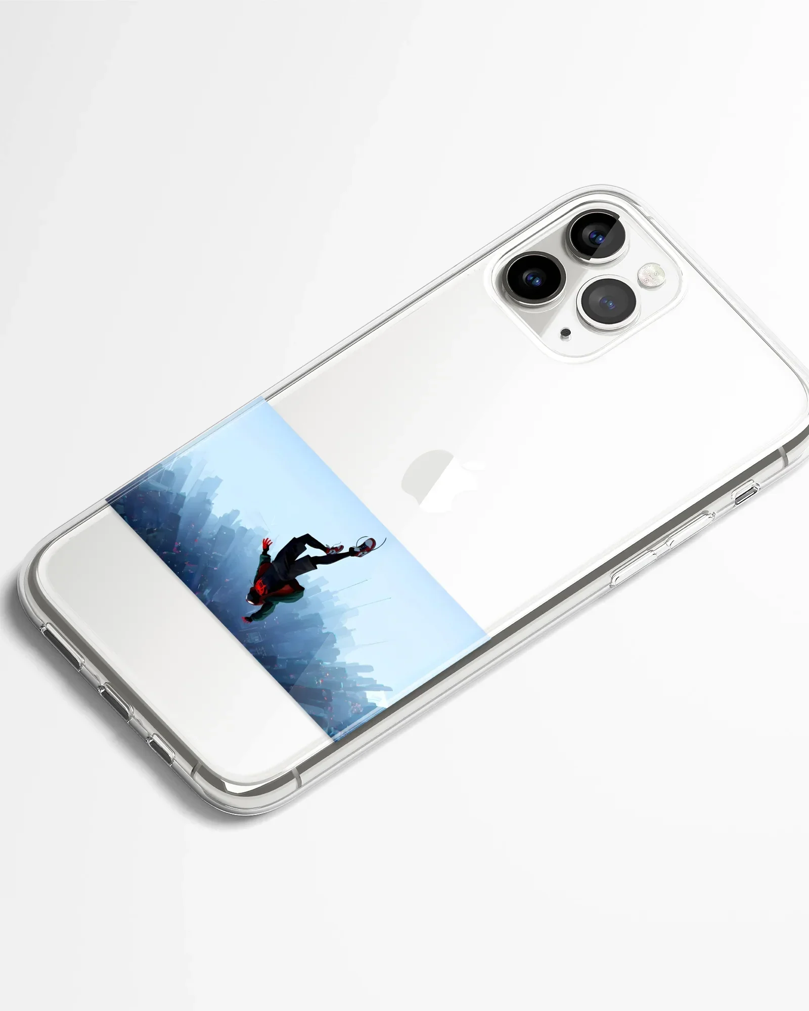 Freefall Drop Transparent Silicone Phone Cover - Image 2
