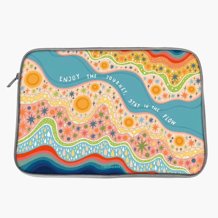Groovy Vibes Laptop Sleeve - Image 19