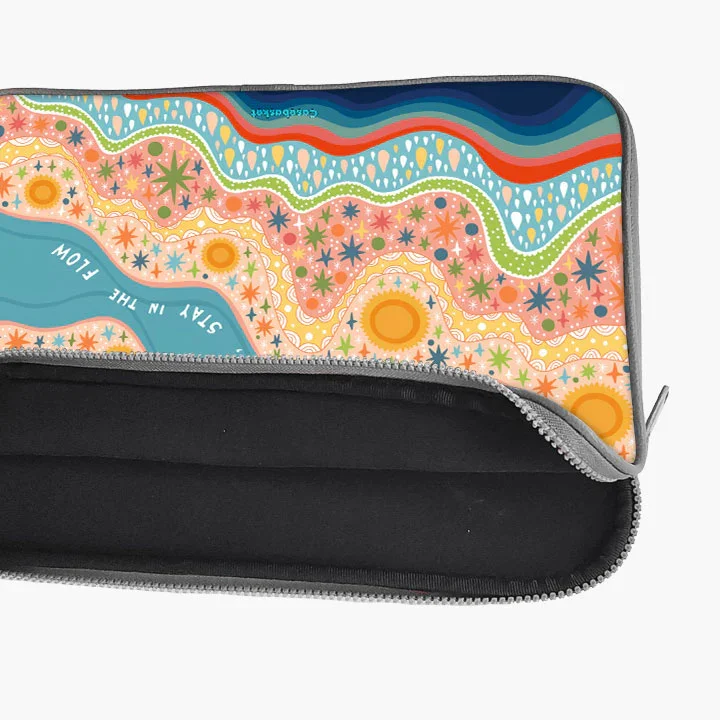 Groovy Vibes Laptop Sleeve - Image 22