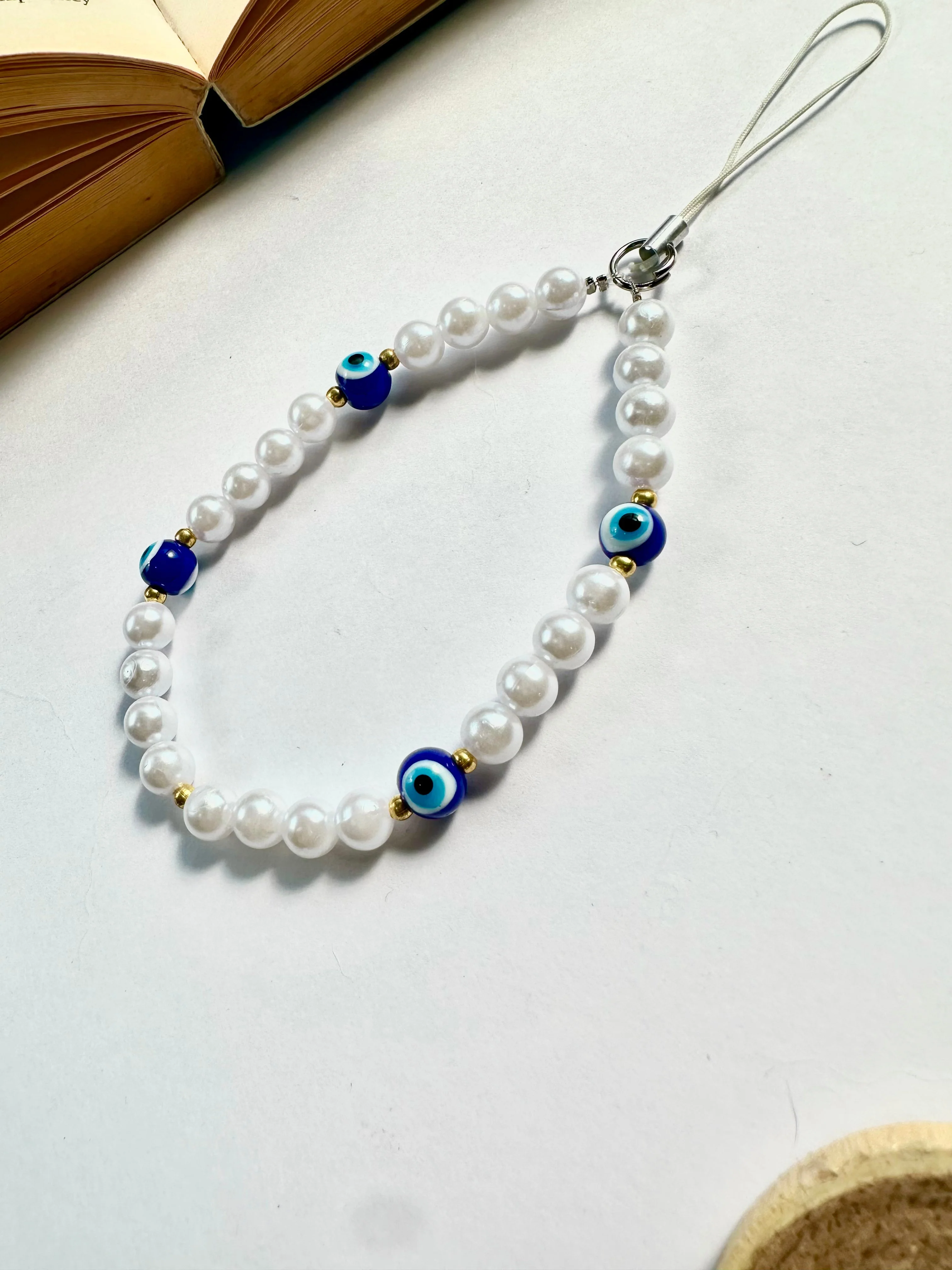 Guardian Pearl Phone Chain Charm - Image 2