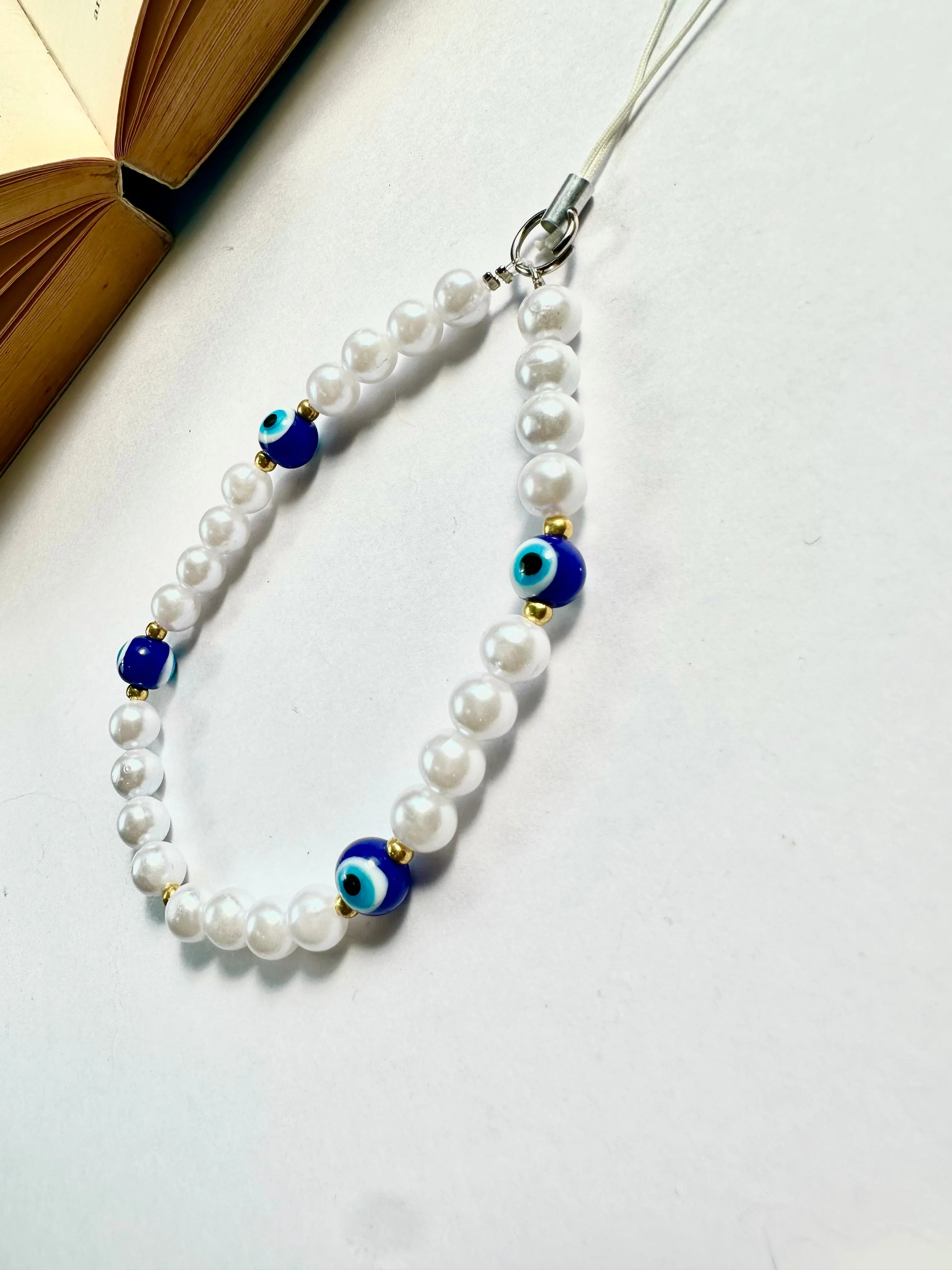 Guardian Pearl Phone Chain Charm - Image 3