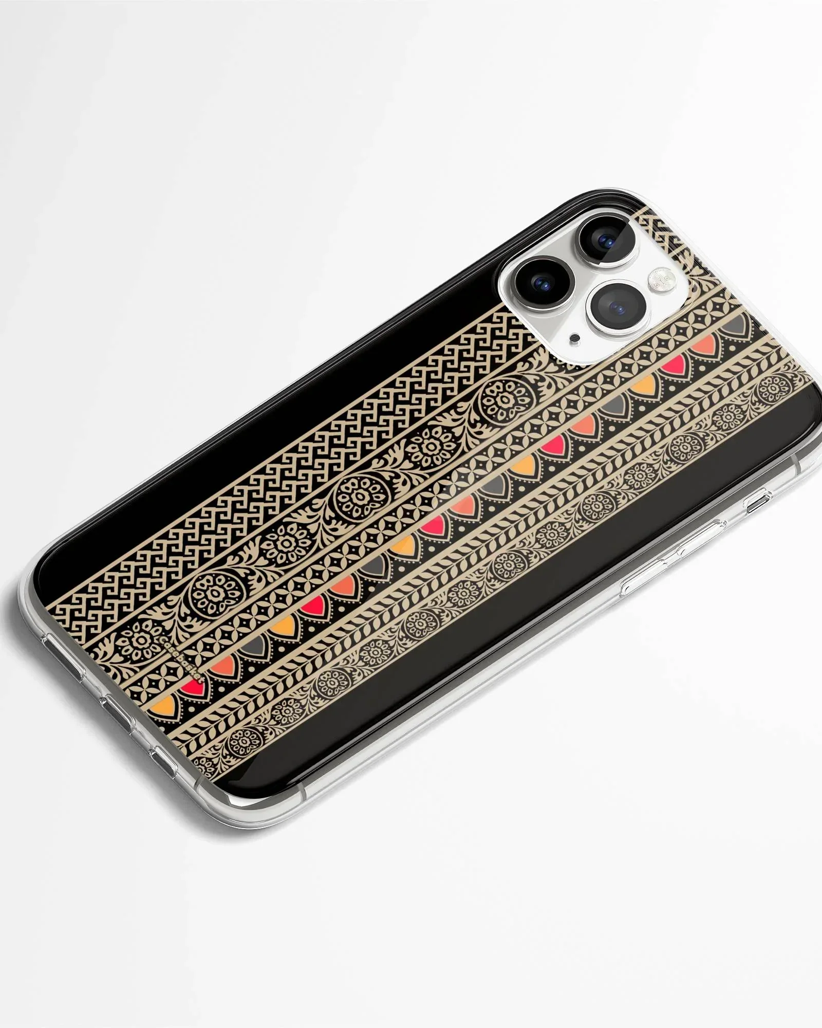 Handloom Inspired Border Phone Cover - Image 2