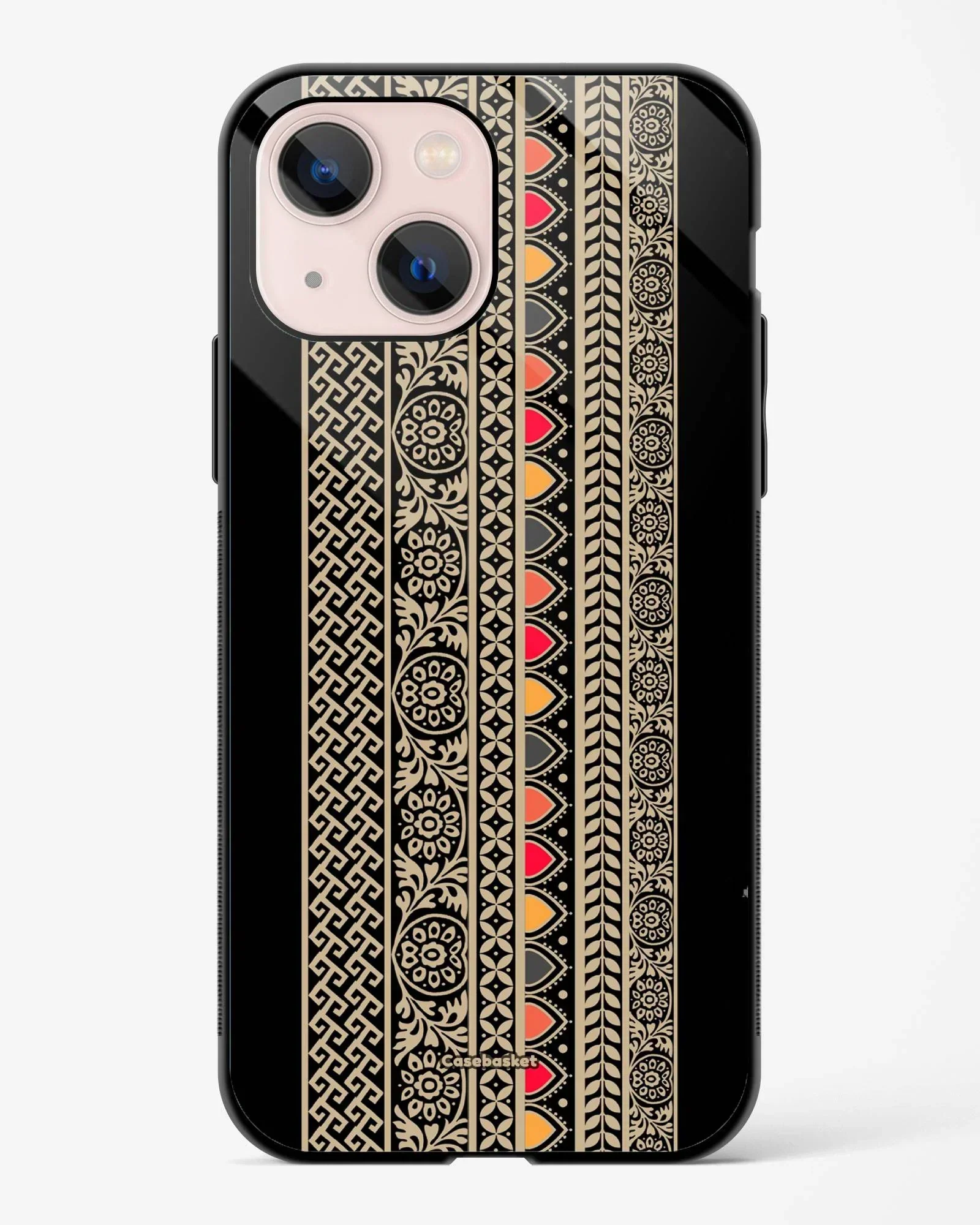 Handloom Inspired Border Phone Cover - Image 5