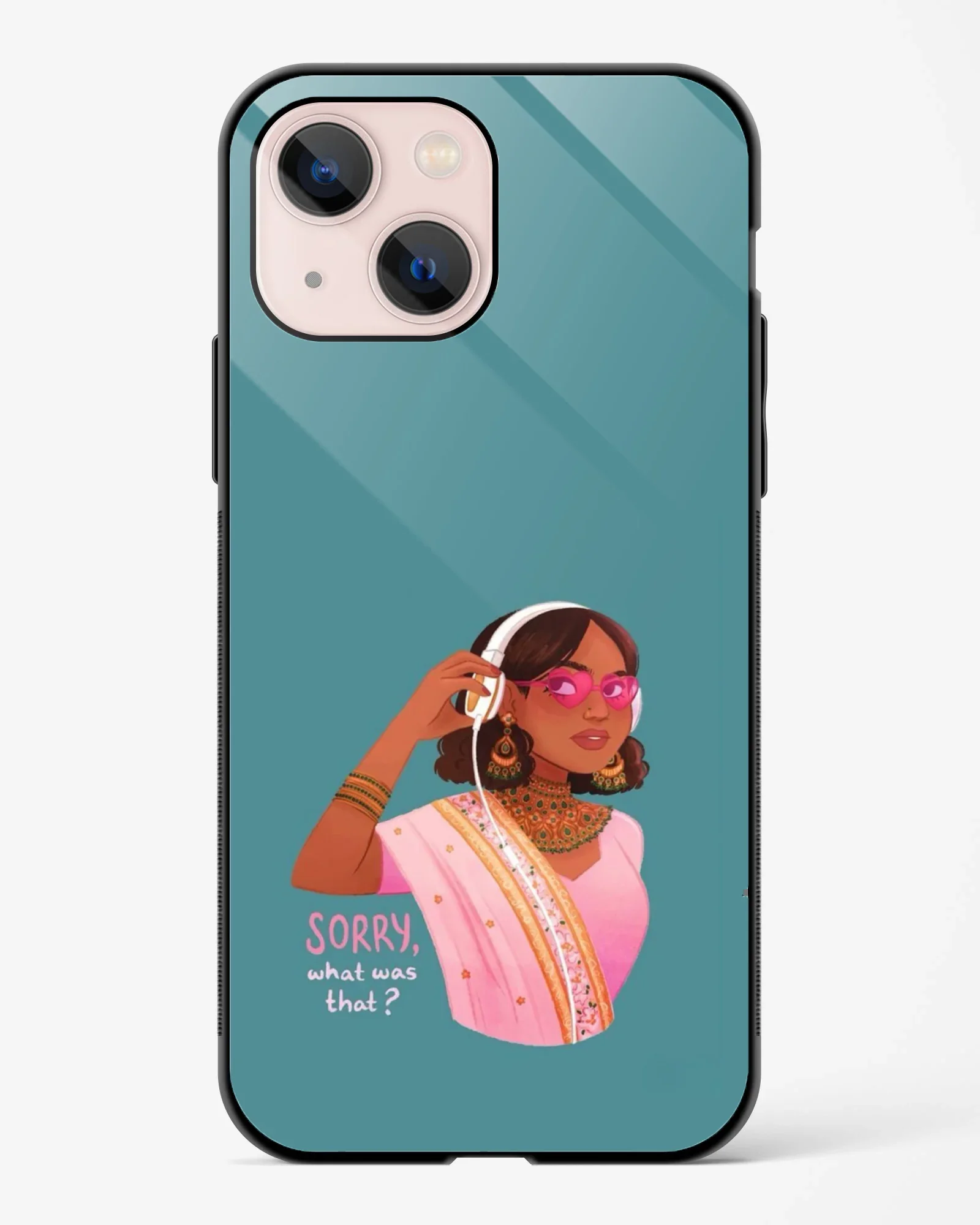 Headphones Diva Desi Phone Cover - Image 5