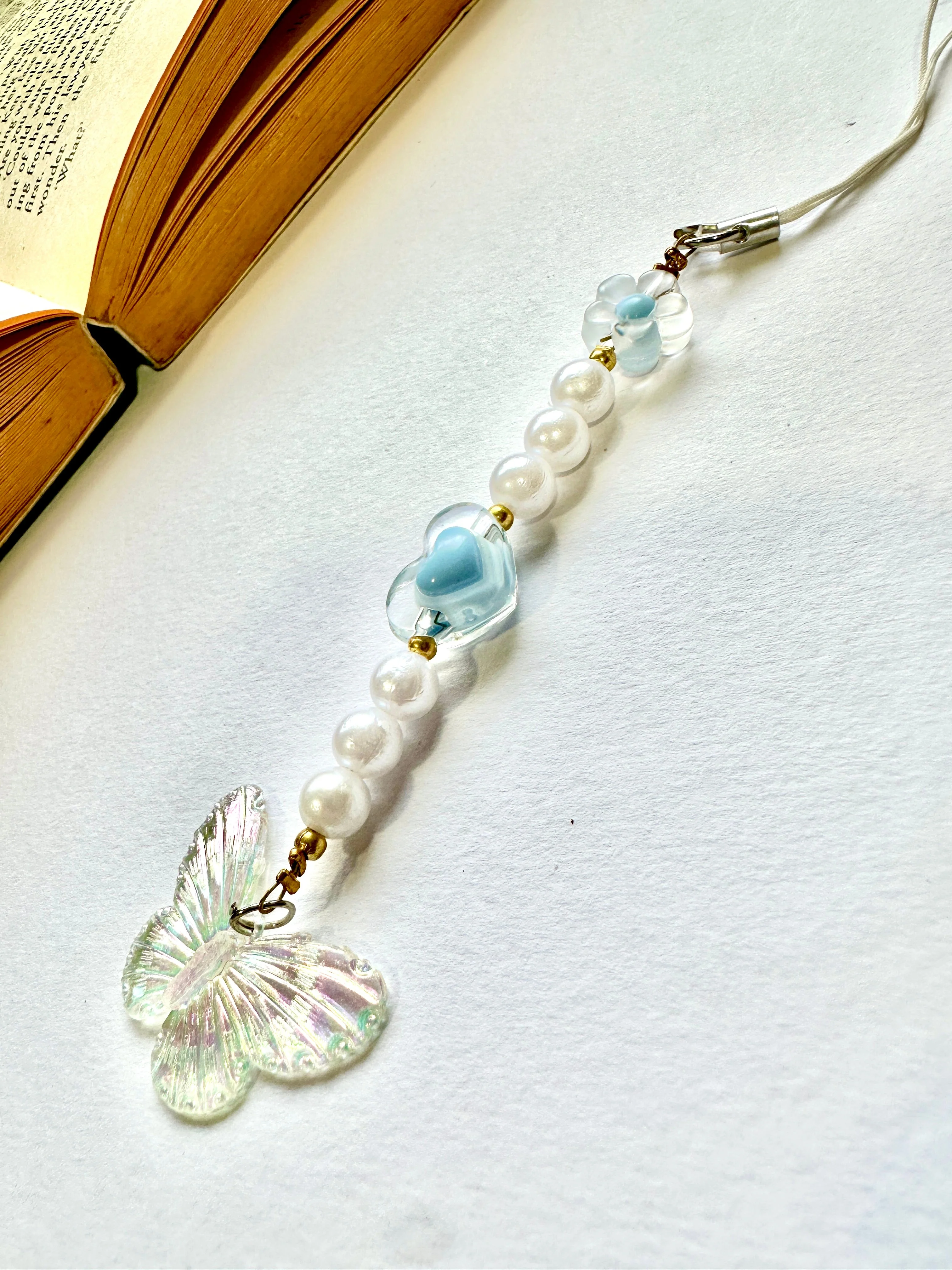 Icy Sky Fairy Phone Chain Charm - Image 3