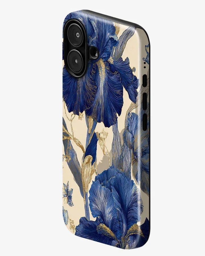Indigo Iris Glossy Armour Shell Phone Cover - Image 2