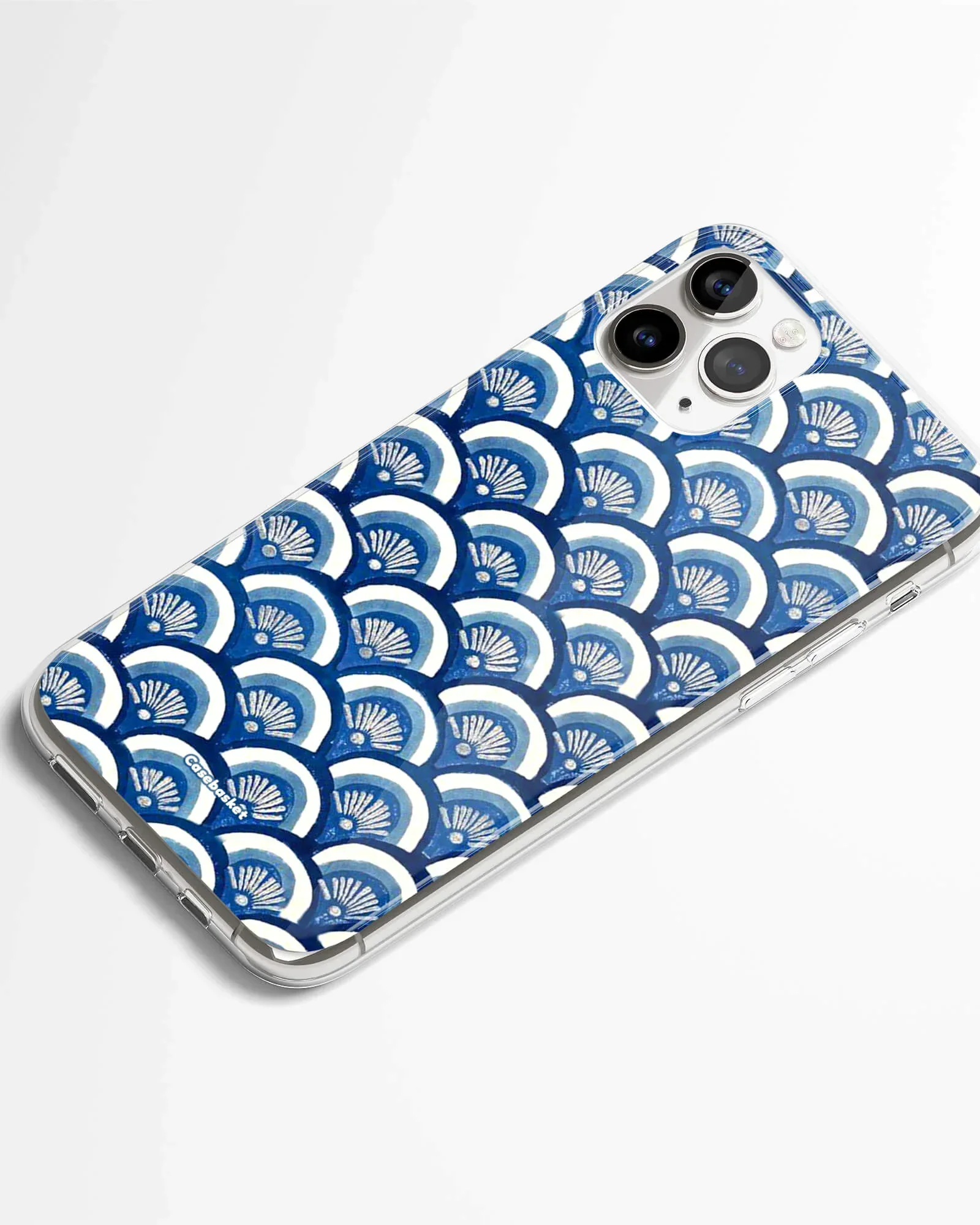 Indigo Waves Print Phone Cover - Image 2