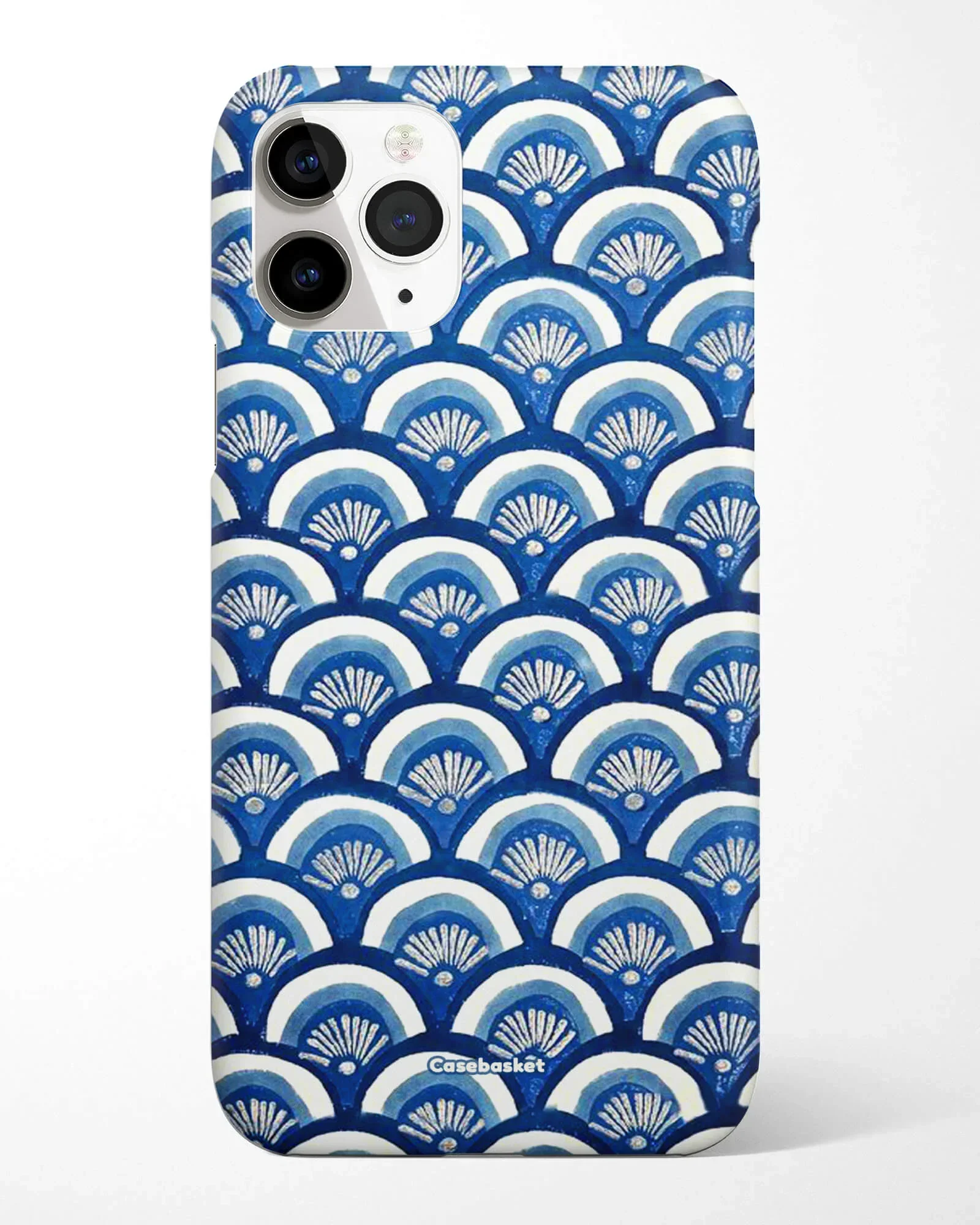 Indigo Waves Print Phone Cover - Image 3