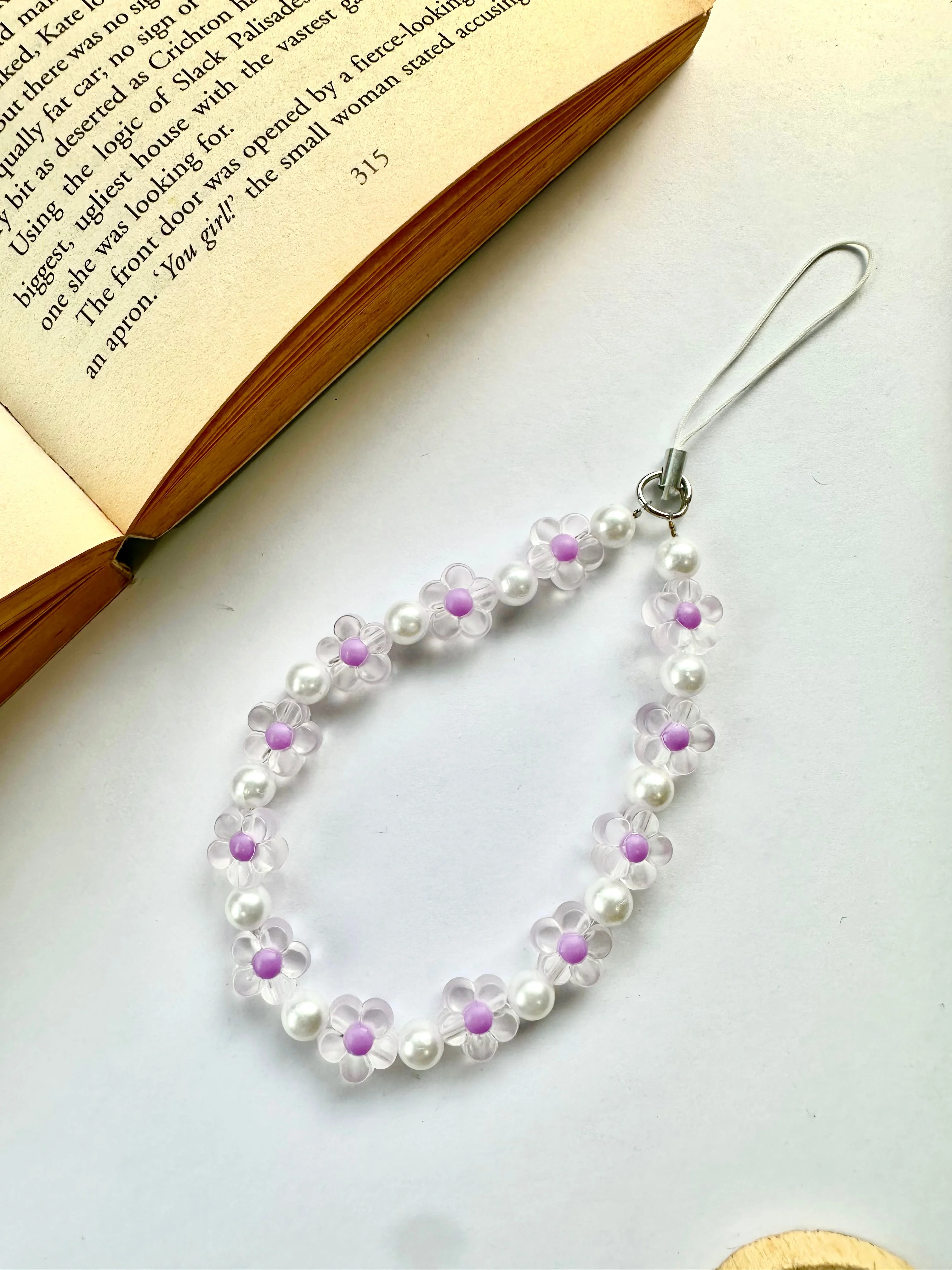 Iris Whisper Phone Chain Charm