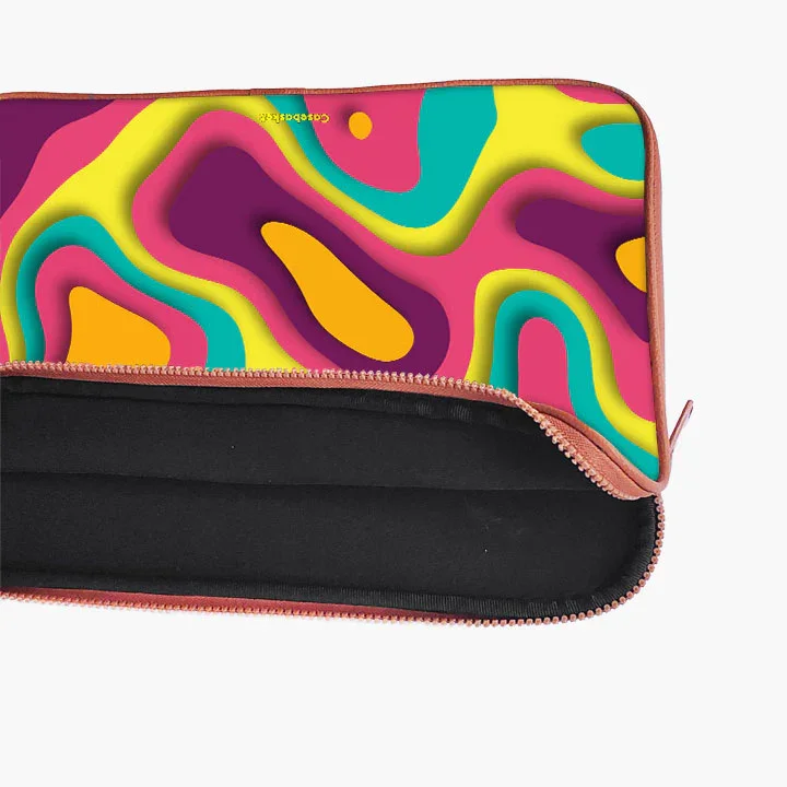 Jazzy Pop Print Laptop Sleeve - Image 17