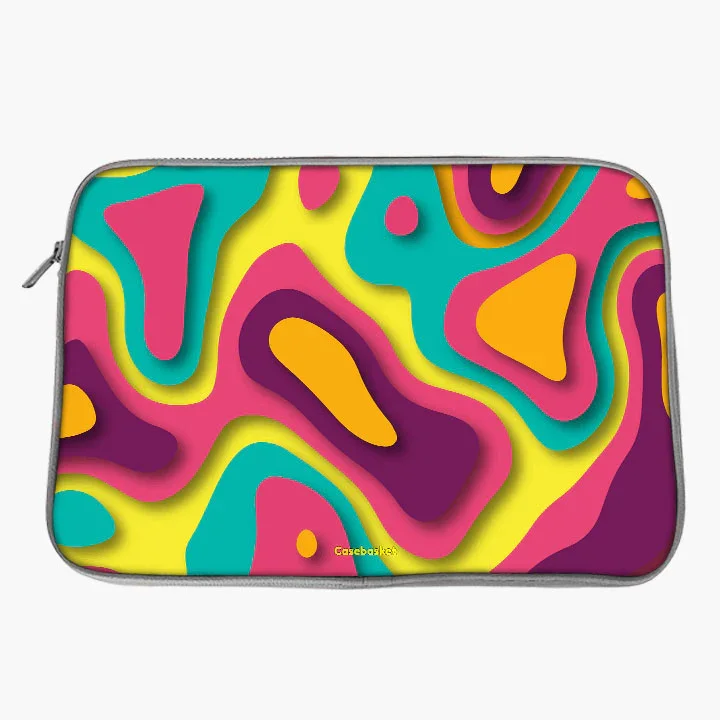 Jazzy Pop Print Laptop Sleeve - Image 19