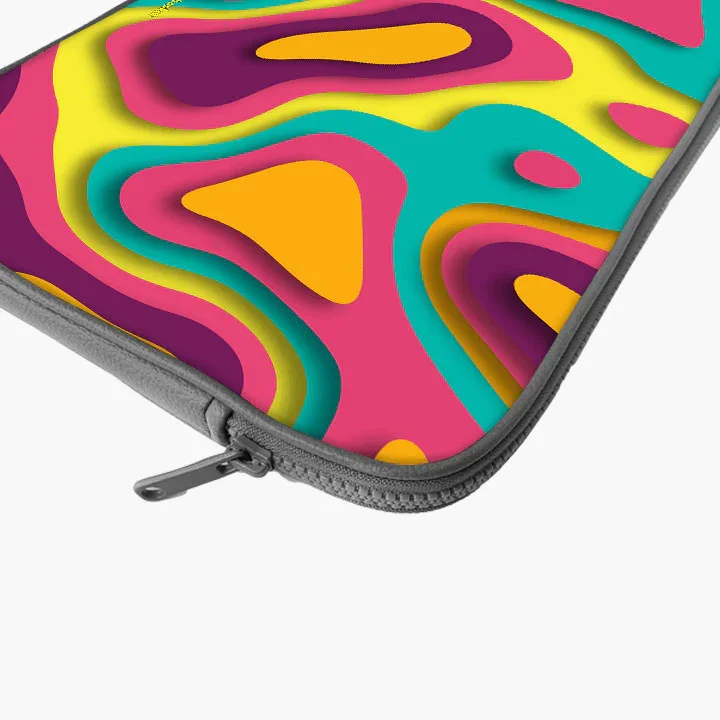 Jazzy Pop Print Laptop Sleeve - Image 22