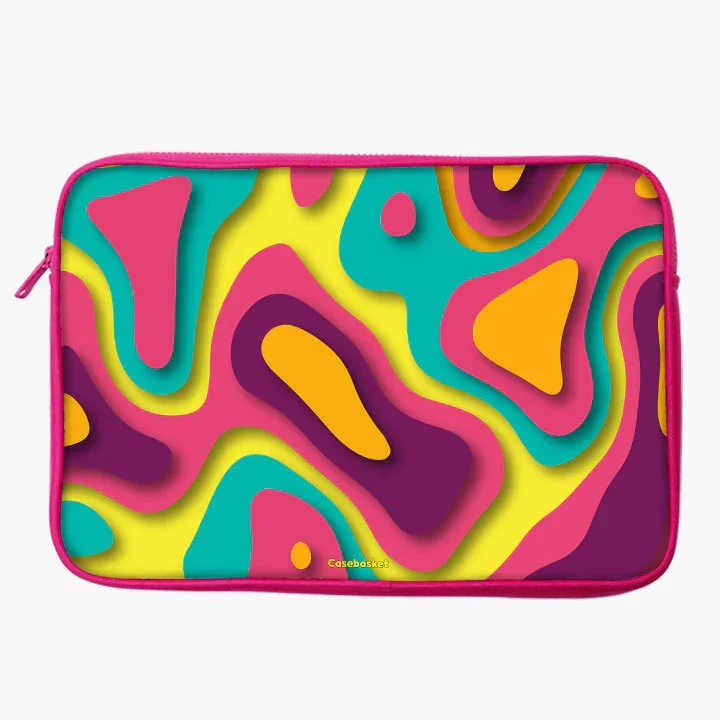 Jazzy Pop Print Laptop Sleeve - Image 24