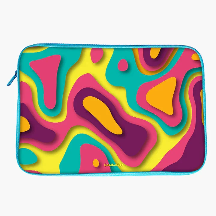 Jazzy Pop Print Laptop Sleeve - Image 9