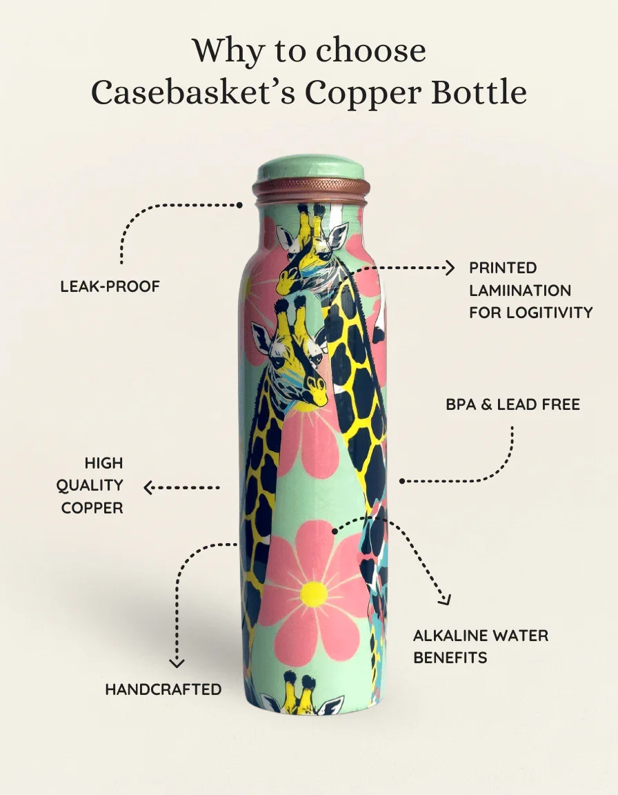 Jungle Joy Copper Bottle - Image 4
