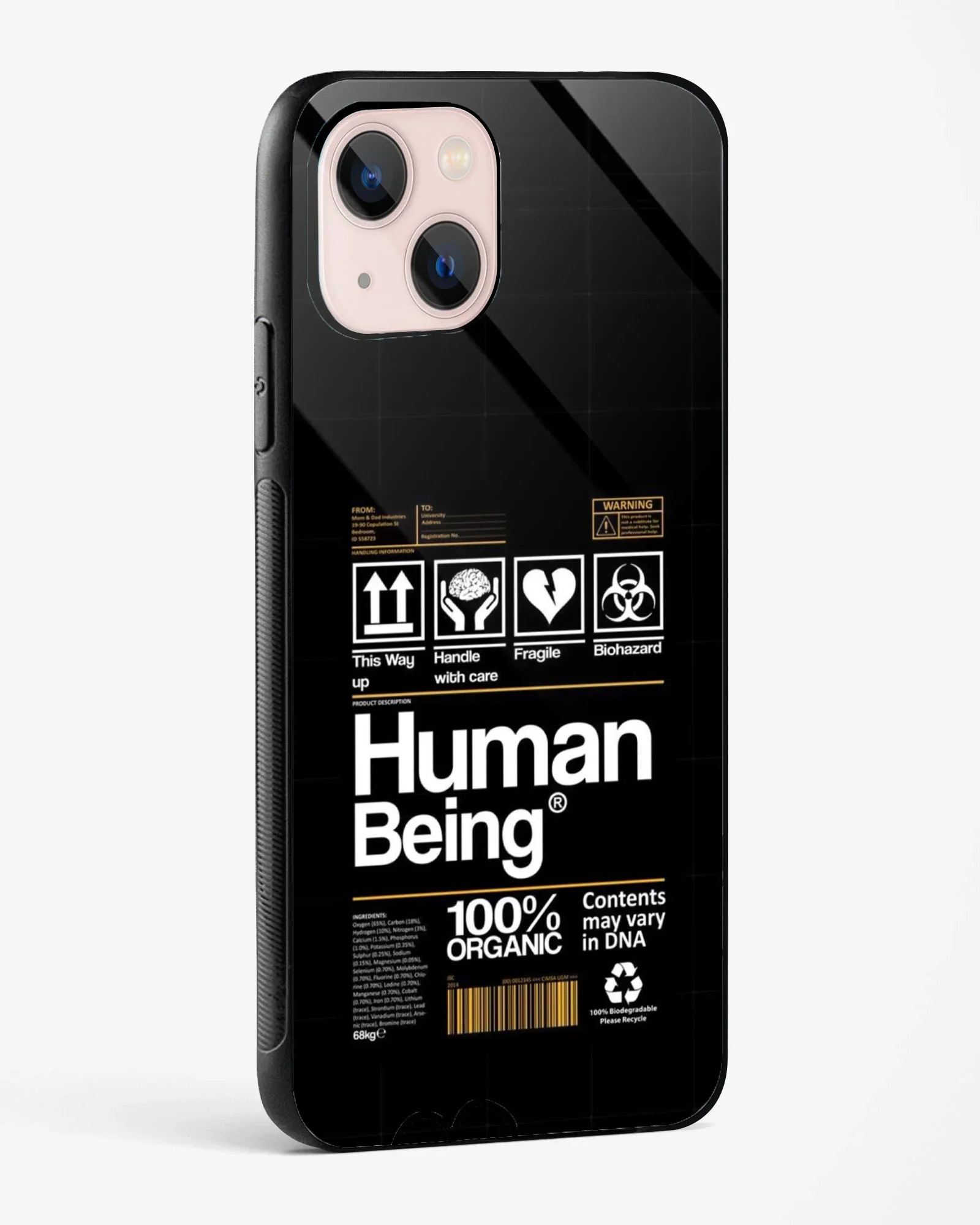 Just A Human Being Phone Cover - Image 6