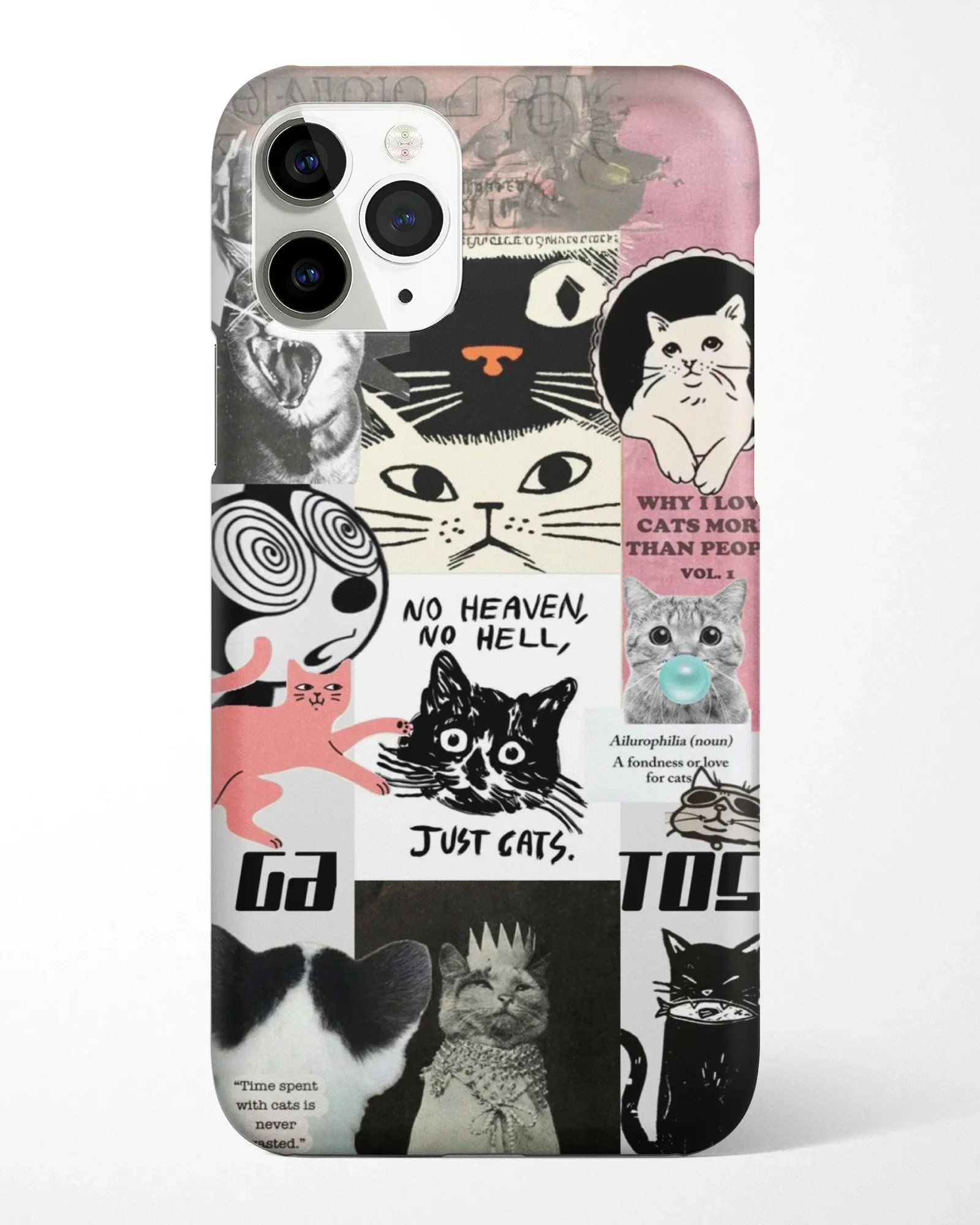 Just Cats Aesthetic Phone Cover - Image 3