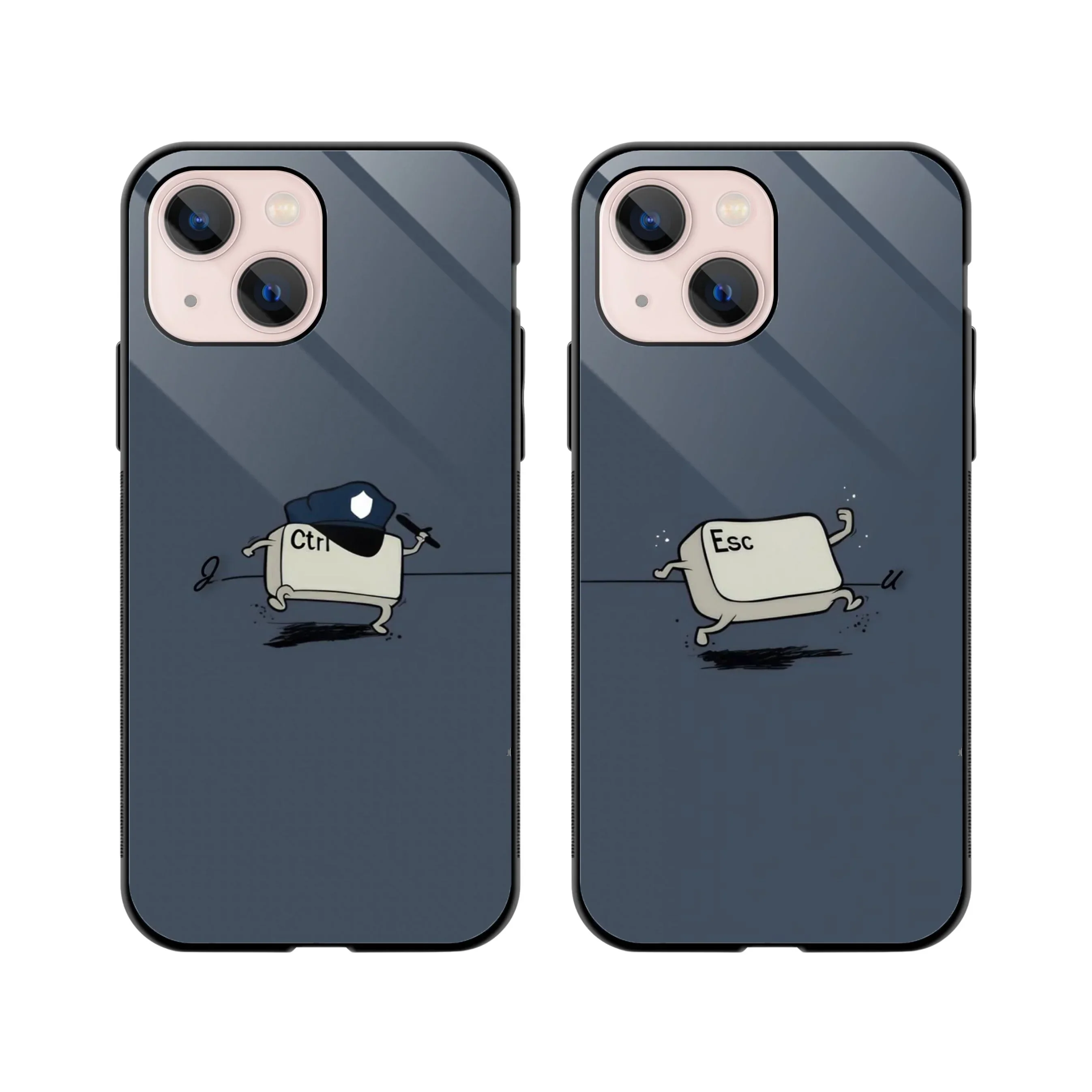 Keyboard Chemistry Couple Phone Cover - Image 3