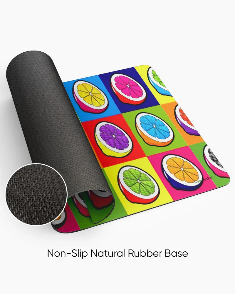 Lemon Pop Print Desk Mat - Image 2