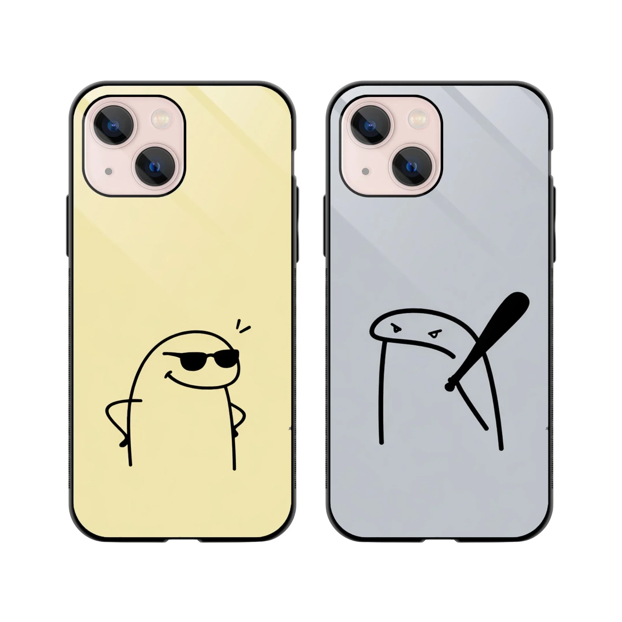 Love You… Don’t Test Me Couple Phone Cover - Image 3