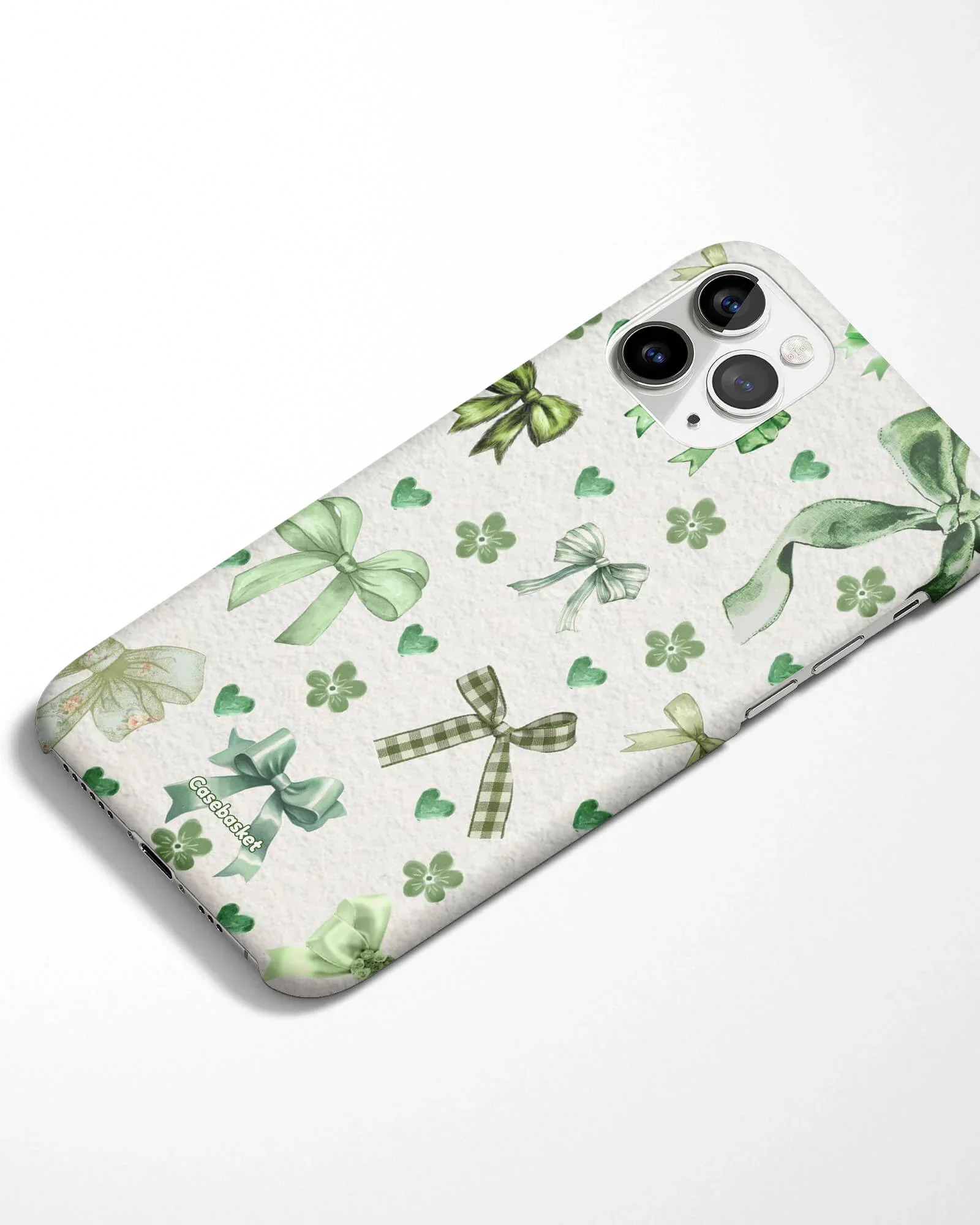 Lucky Green Ribbons Phone Cover - Image 4