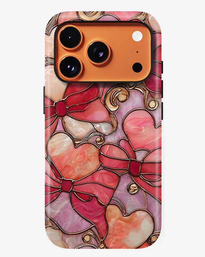 Marble Glam Glossy Armour Shell Phone Cover - Image 6