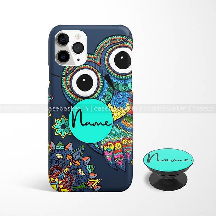 Mighty Owl Mandala Phone Cover - Image 3