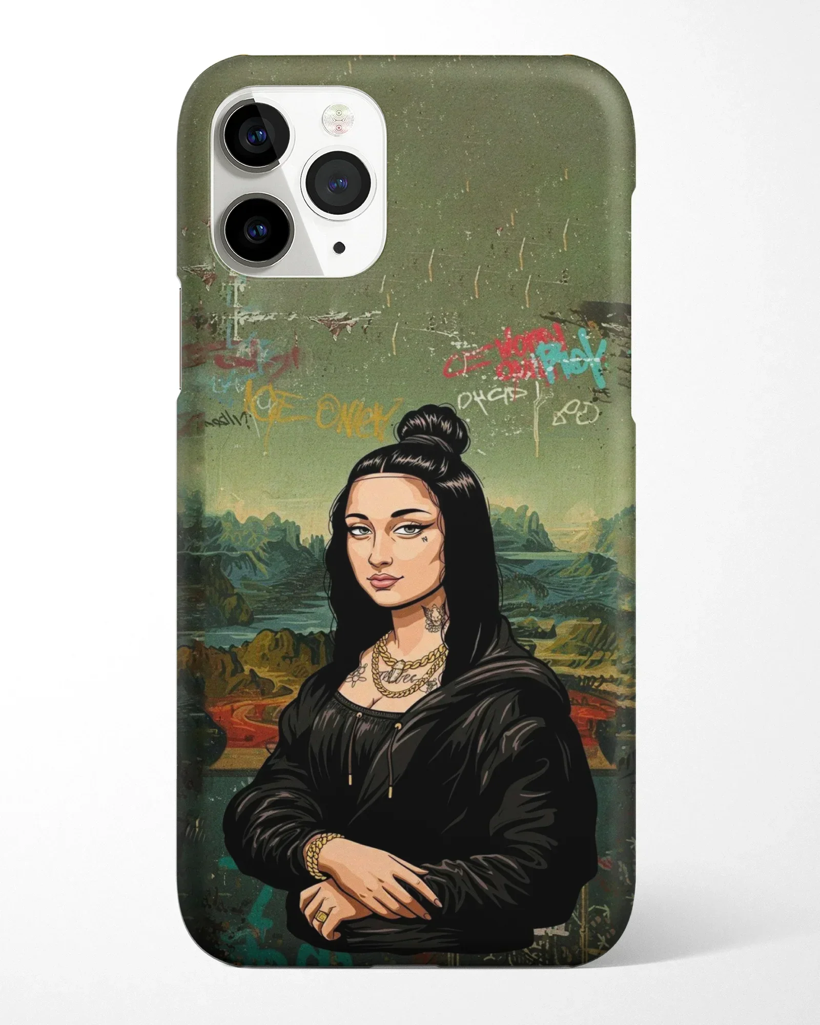 Mona Lisa the Rebel Phone Cover - Image 3