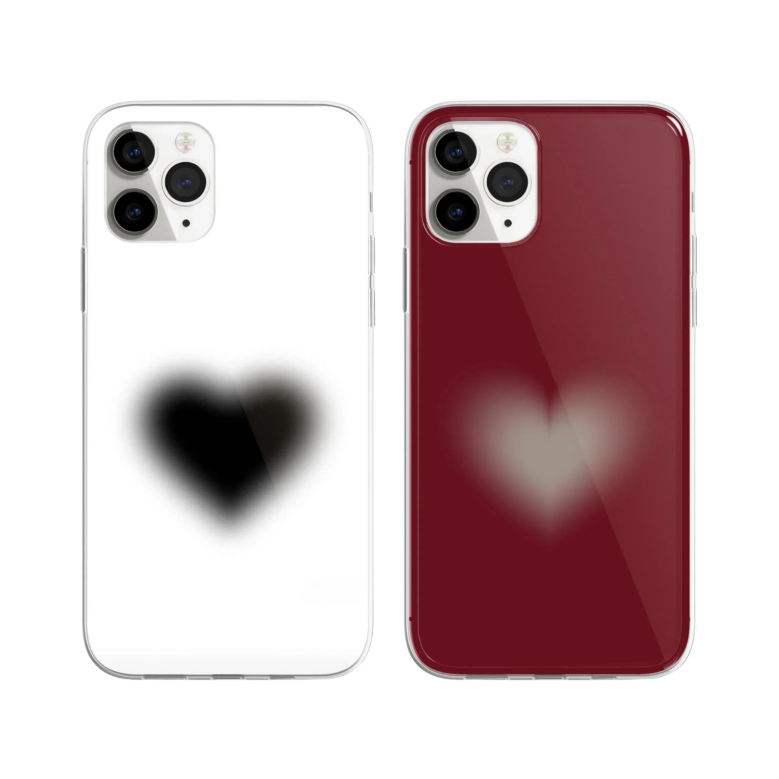 Monochrome Crush Couple Phone Cover - Image 2