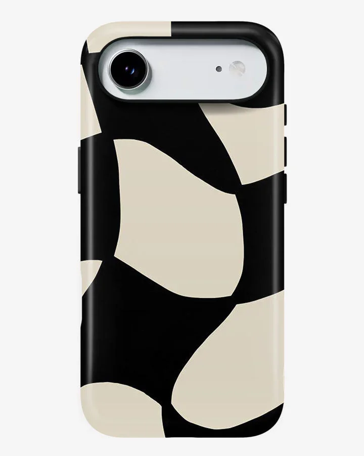 Monochrome Drift Glossy Armour Shell Phone Cover - Image 7