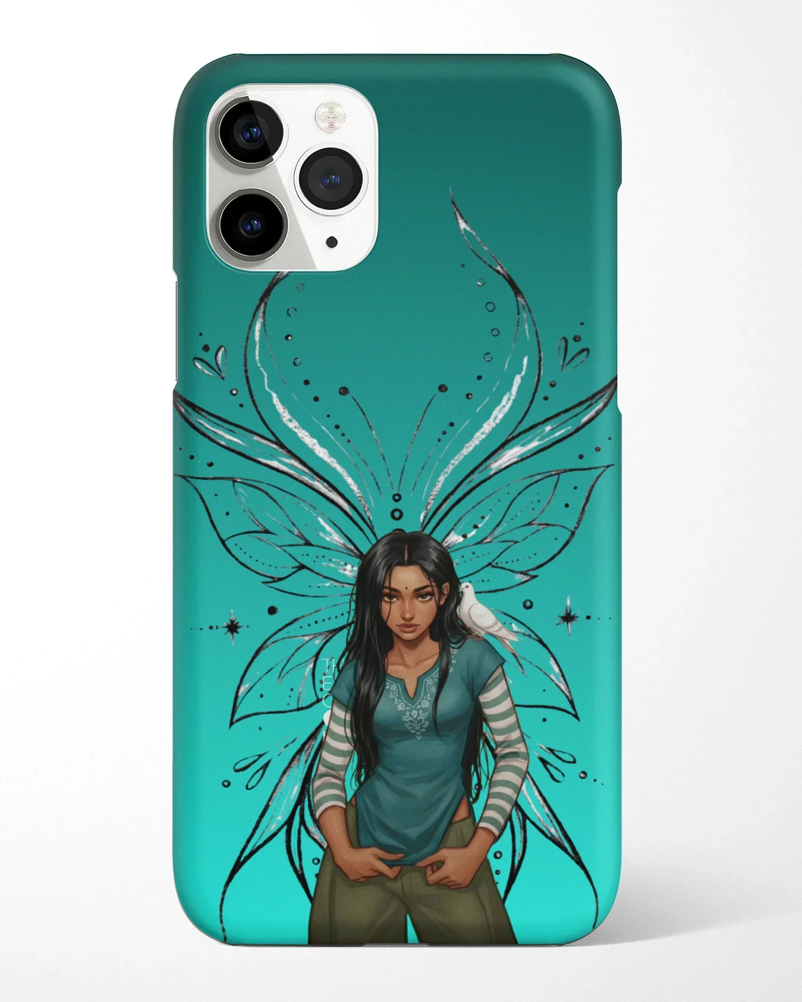 Mystic Wing Mandala Phone Cover - Image 3