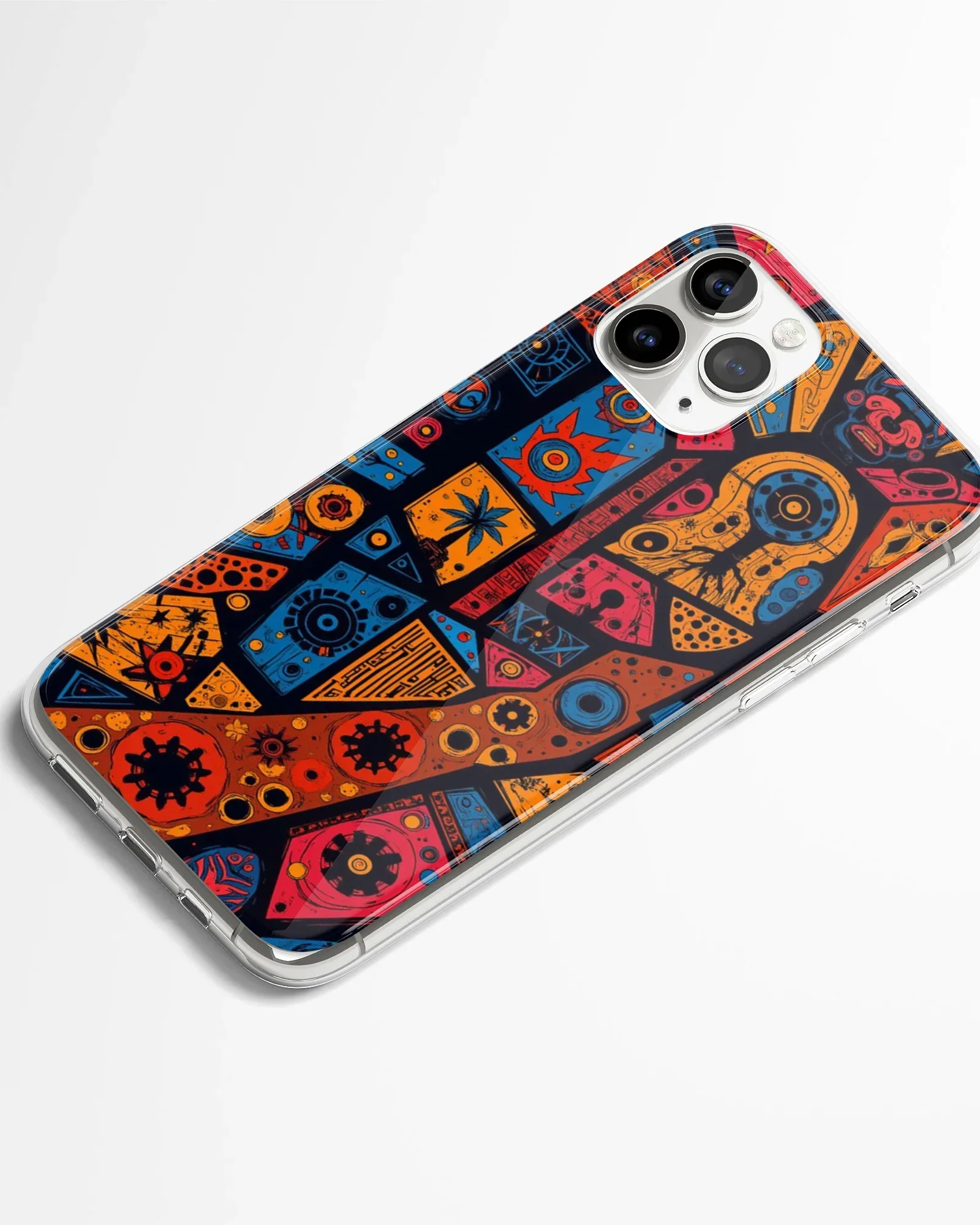 Neo Circuit Mandala Phone Cover - Image 2