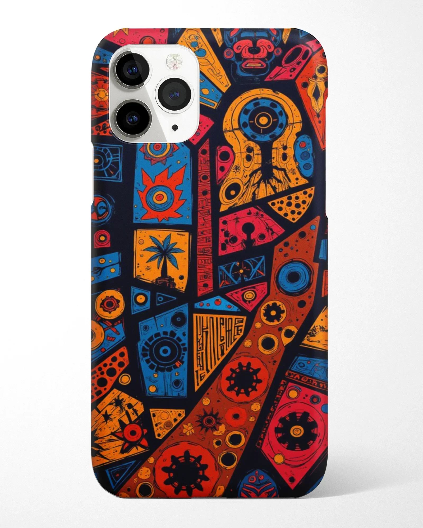 Neo Circuit Mandala Phone Cover - Image 3