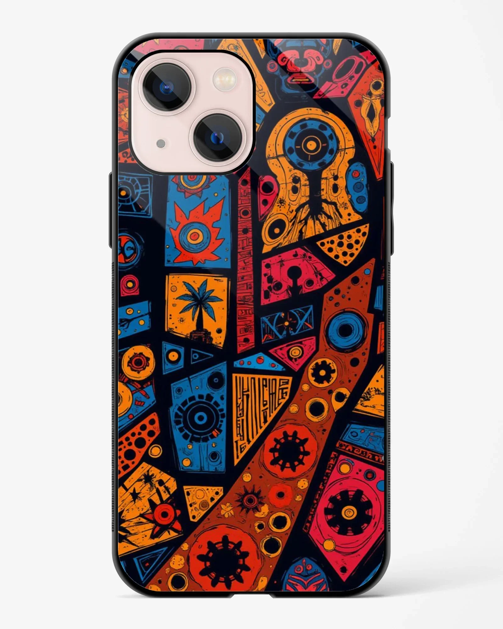 Neo Circuit Mandala Phone Cover - Image 5