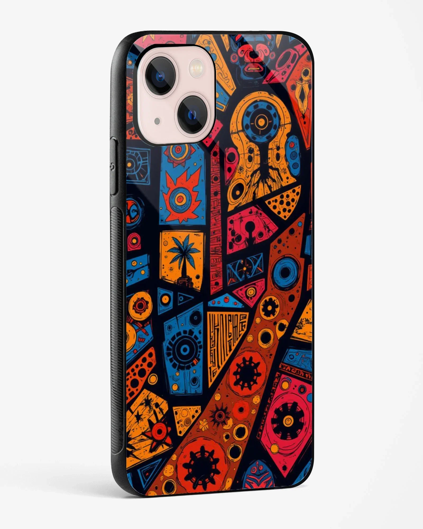 Neo Circuit Mandala Phone Cover - Image 6