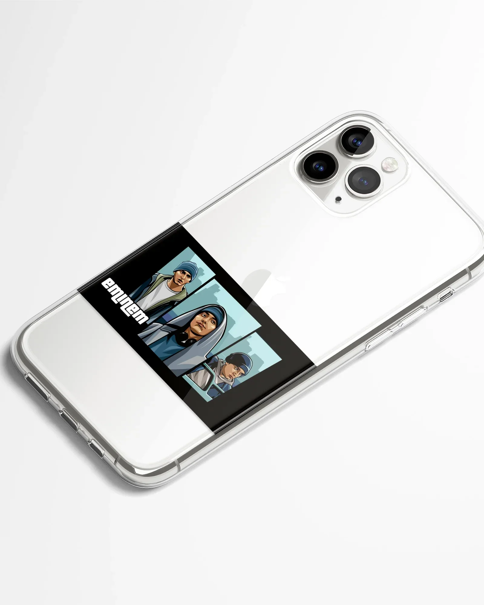 No Apologies Transparent Silicone Phone Cover - Image 2