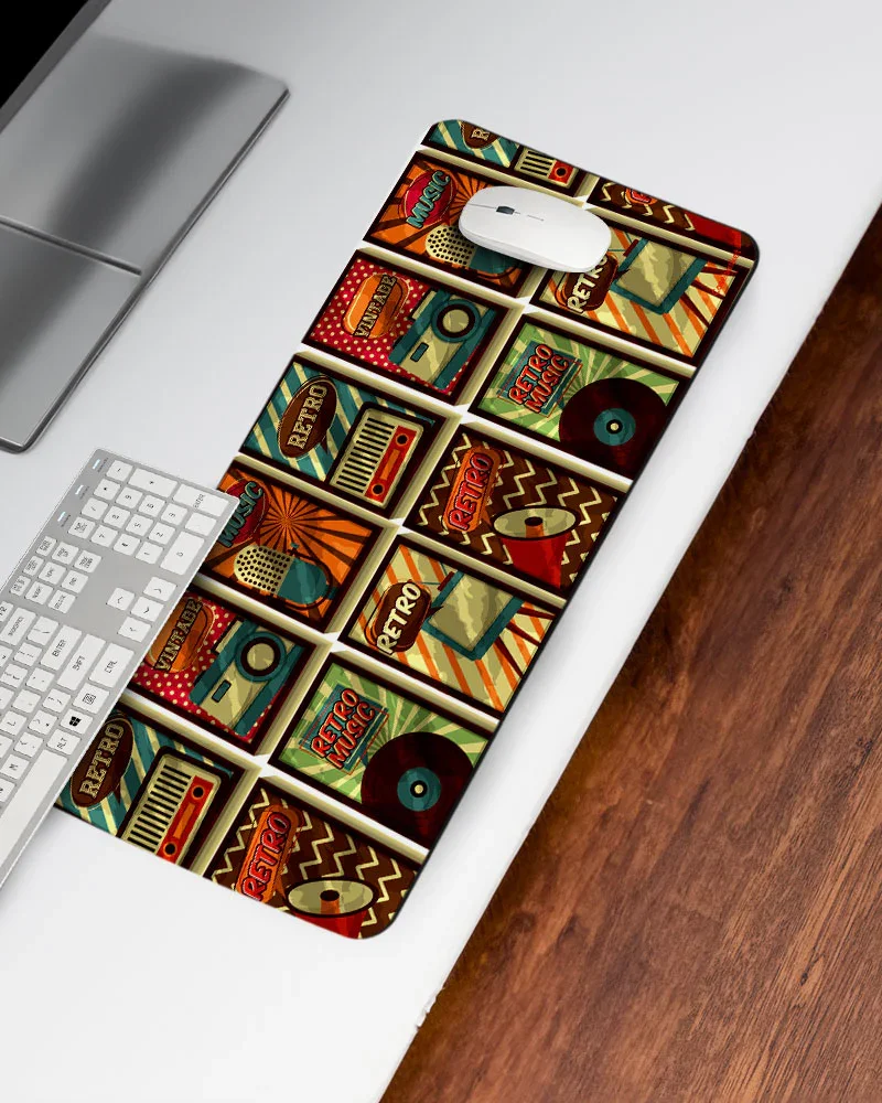 Old-School Print Desk Mat - Image 3